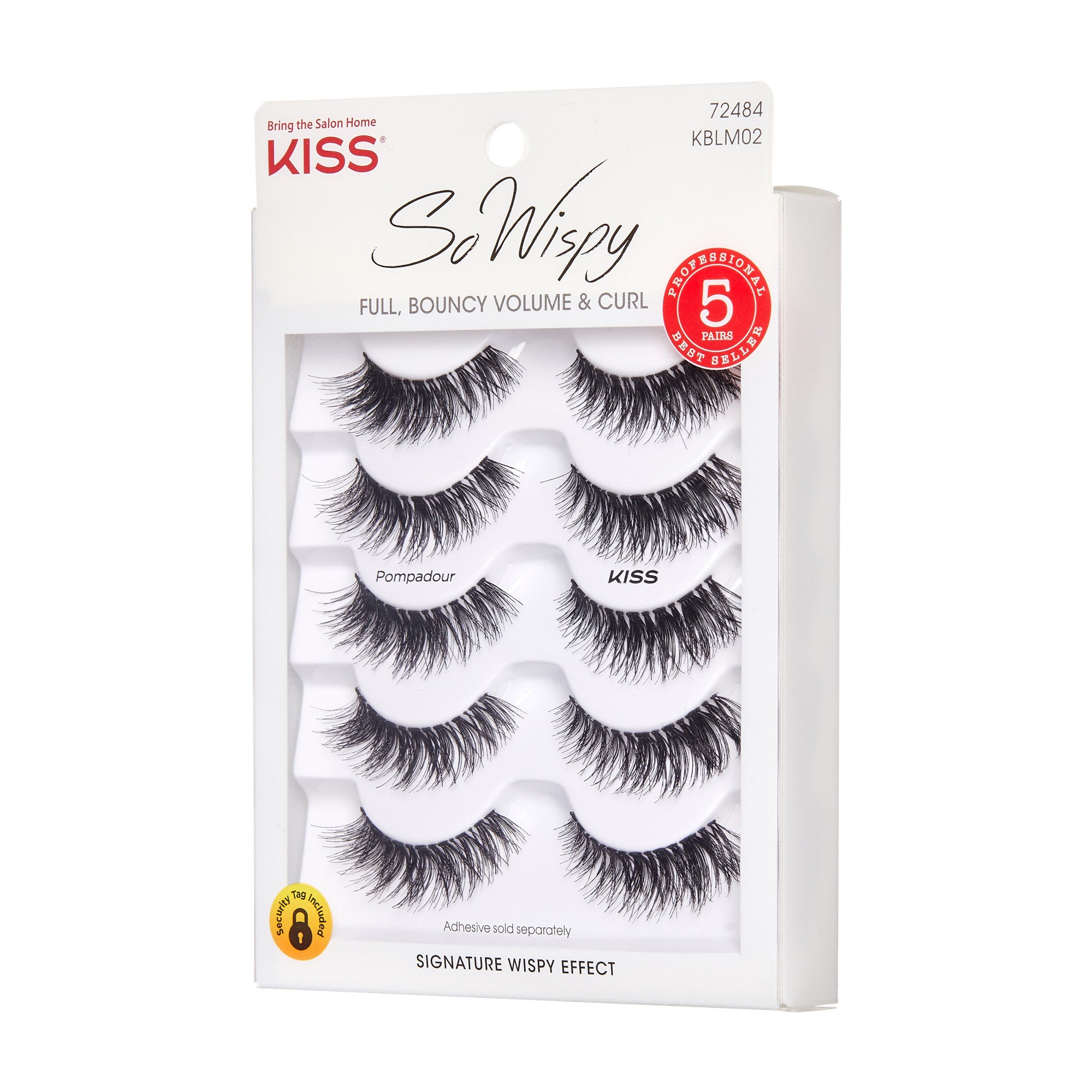KISS So Wispy False Eyelashes Multipack - Pompadour