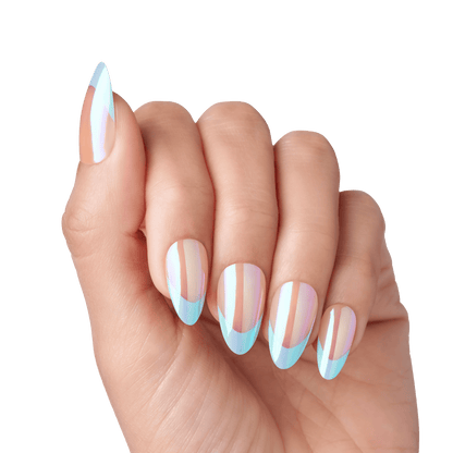 KISS Voguish Fantasy Press On Glue Nails - Hot Interest