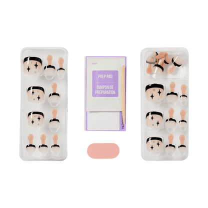 imPRESS Design Press On Pedicure - Paradise