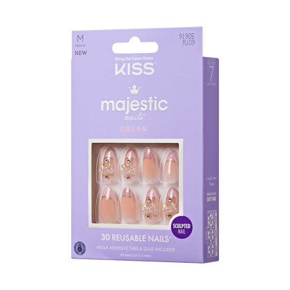 KISS Majestic Dream Press On Glue Nails - Maestro