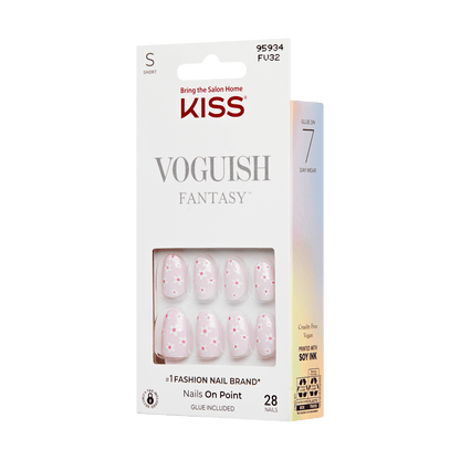 KISS Voguish Fantasy Press On Glue Nails - Luminary