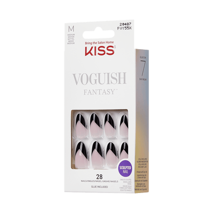 KISS Voguish Fantasy Press On Glue Nails - Stronger