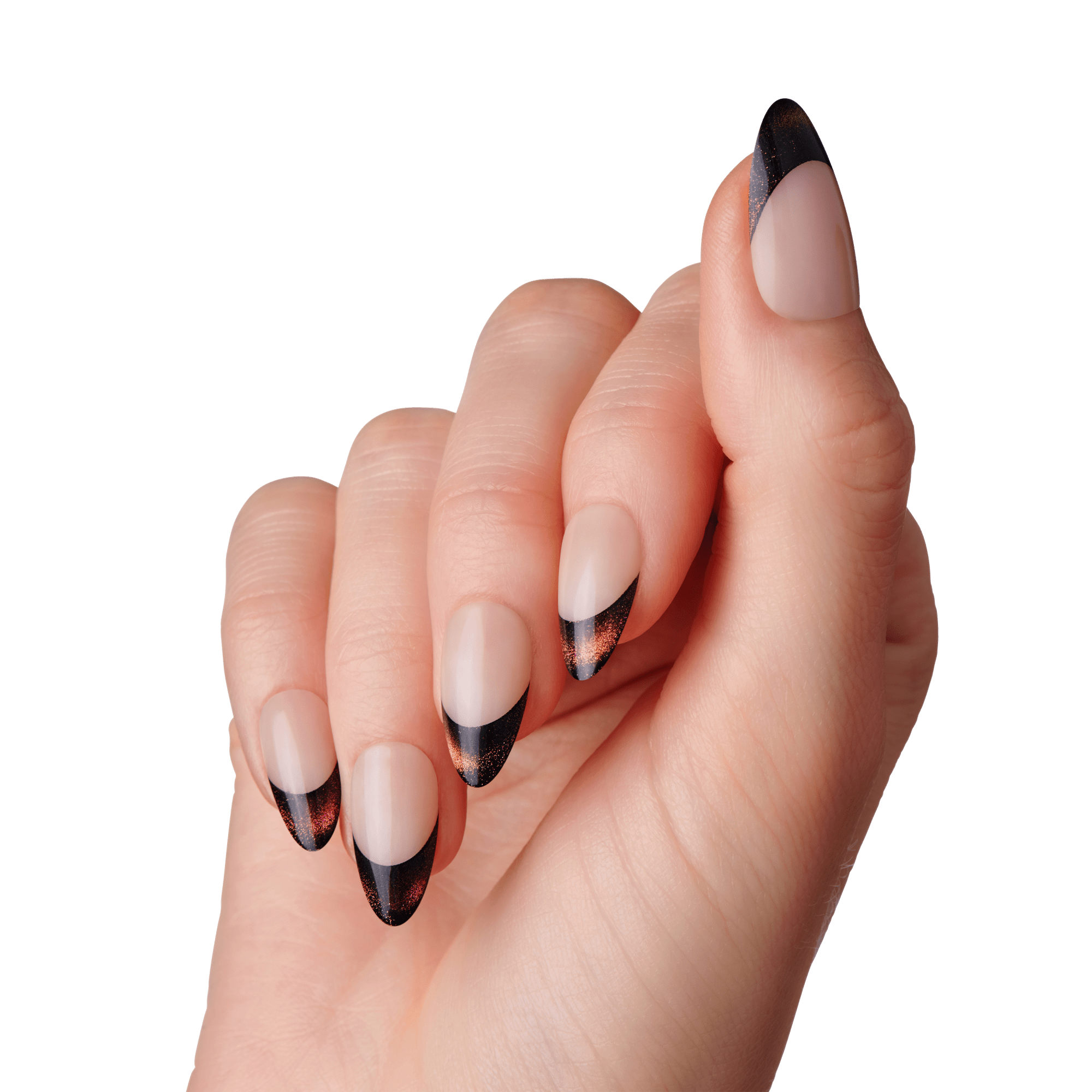 KISS Mystical Moment Press On Glue Nails - Maps