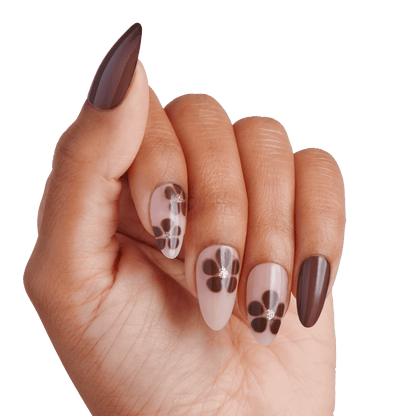 KISS Salon Design Press On Glue Nails - Chasing Sunlight
