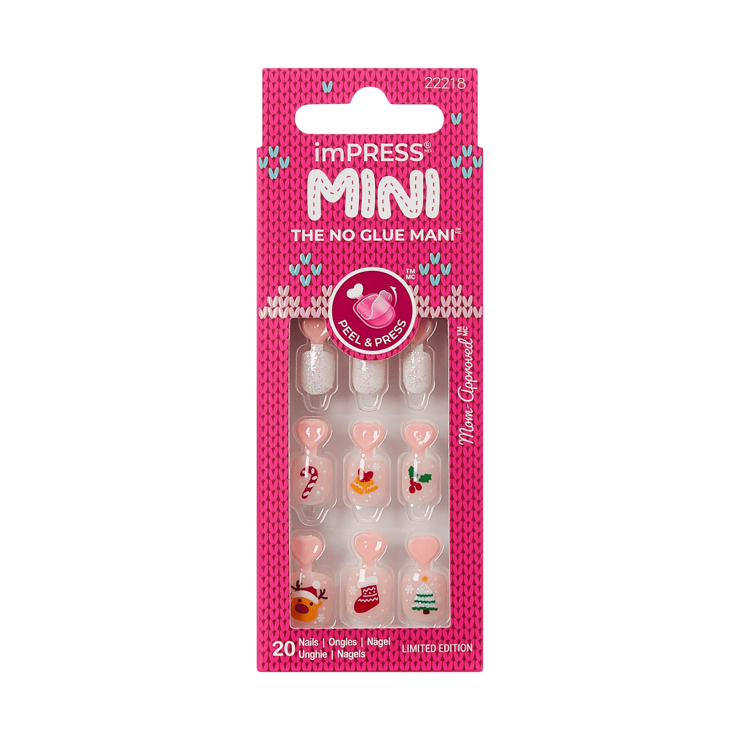 imPRESS Kids Holiday Press On Nails - Twinkling Lights