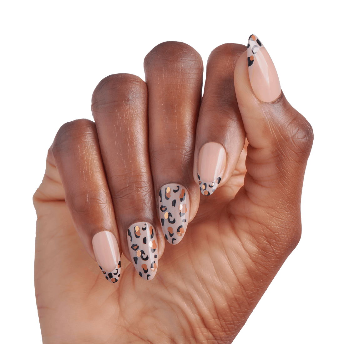KISS Voguish Fantasy Press On Glue Nails - One Day