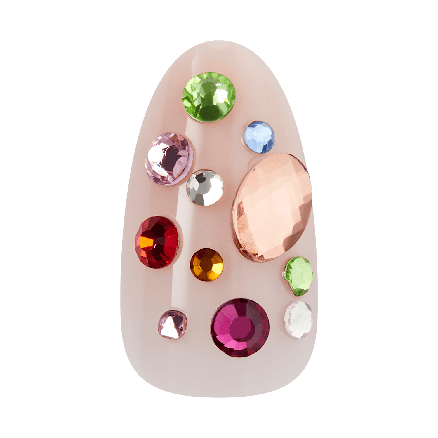 KISS LUXE Press On Glue Nails - Golden Field