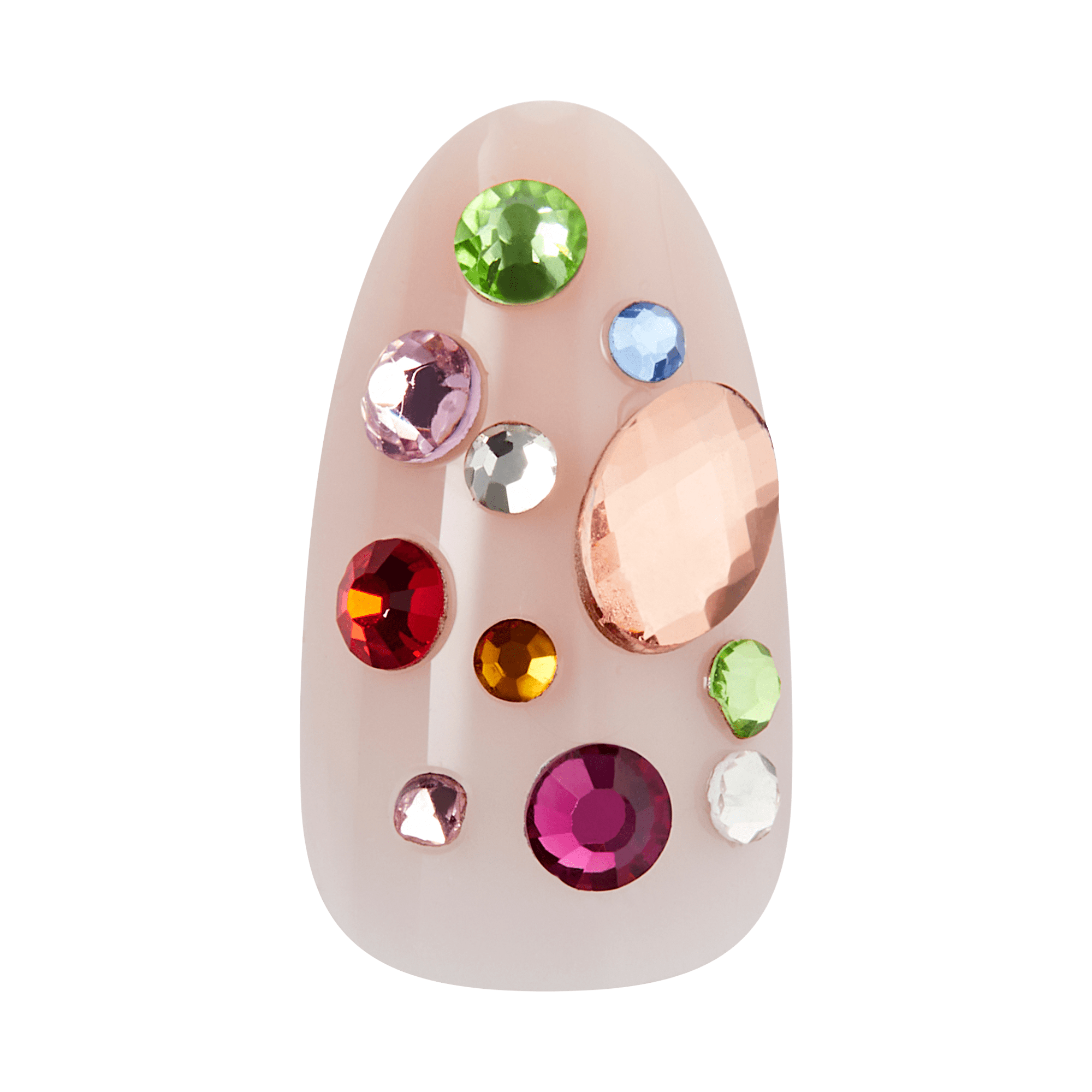 KISS LUXE Press On Glue Nails - Golden Field