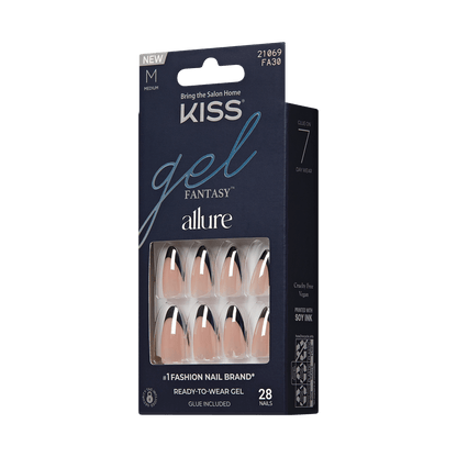 KISS Gel Fantasy Allure Press On Glue Nails - Icon