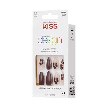 KISS Salon Design Press On Glue Nails - Chasing Sunlight
