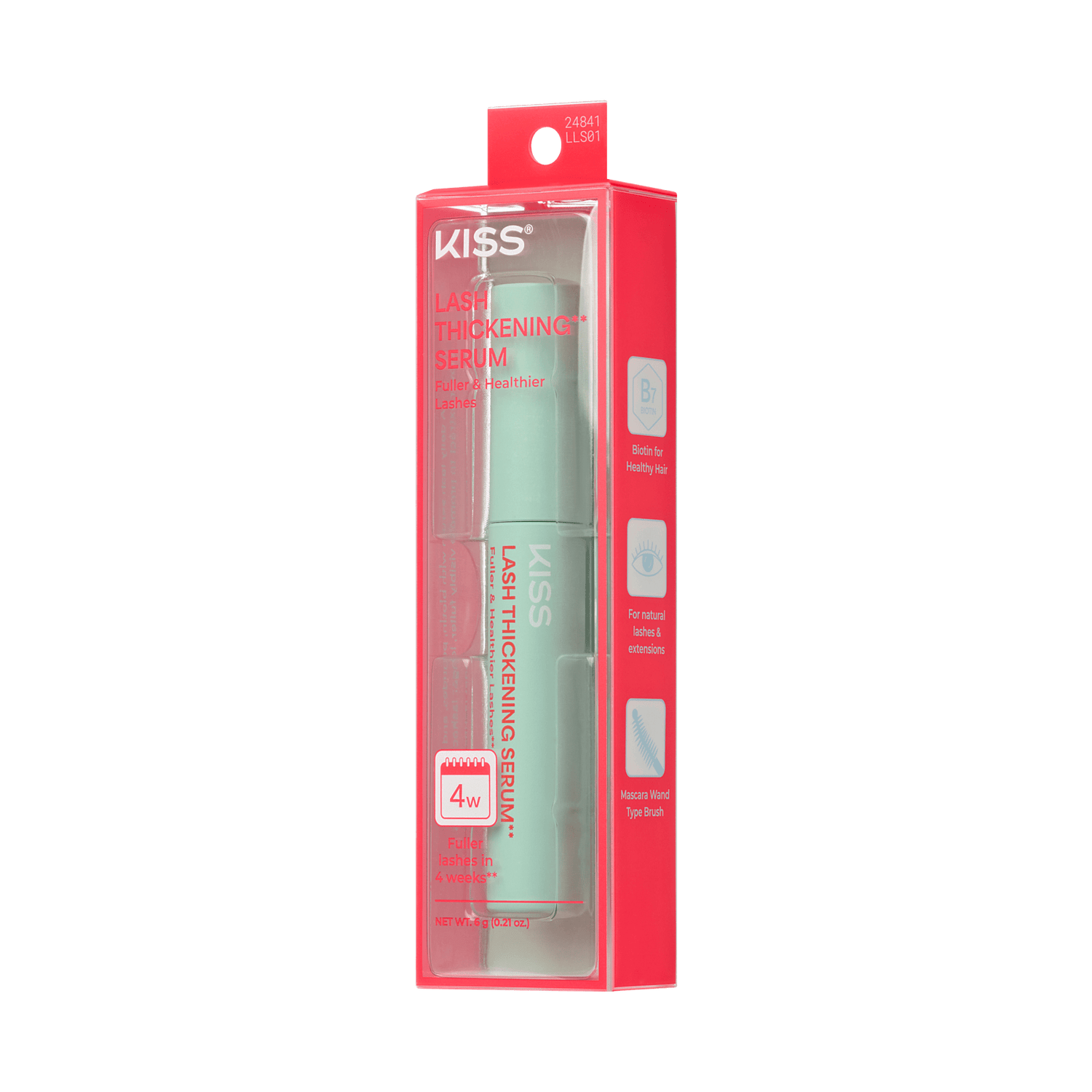 Kiss Lash Thickening Serum | Biotin, Peptide, Panthenol