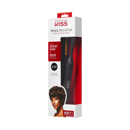 Pencil Flat Iron Ultra Slim Tourmaline 3/10in - Image 2