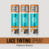 Kiss Colors & Care Perfect Melt Lace Tinting Spray Medium Brown, 3oz bottles