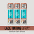 Kiss Colors & Care Lace Tinting Spray Medium Dark Brown, 3 oz bottles