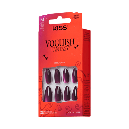 KISS Voguish Fantasy Halloween Press On Glue Nails - Devilish Disco