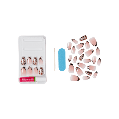 KISS Voguish Fantasy Press On Glue Nails - One Day