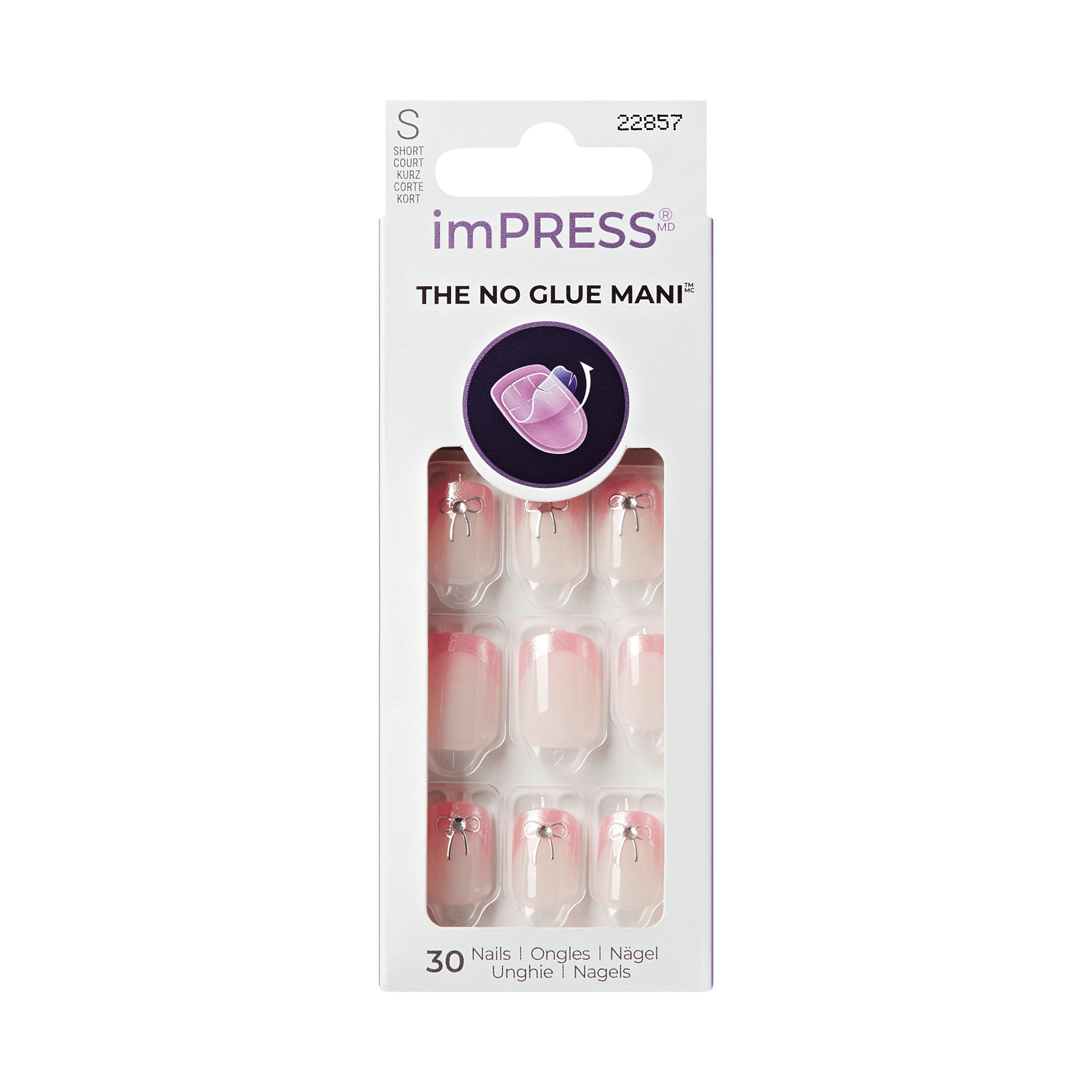 imPRESS Design Press On Nails - Soft Petals