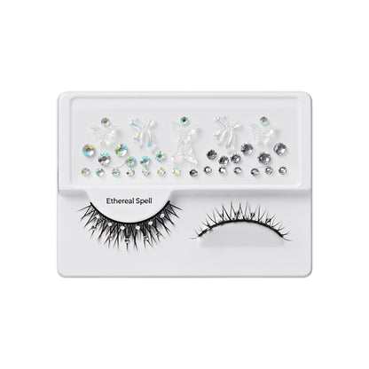 KISS Halloween Decorated Lashes &amp; Gem Sticker - Ethereal Spell