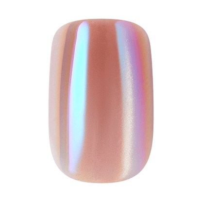 KISS GLAM Embellished Press On Glue Nails - Golden Hour Affairs