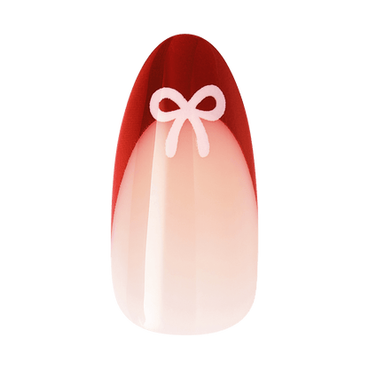 KISS LOVE Design Press On Glue Nails - Falling for Forever