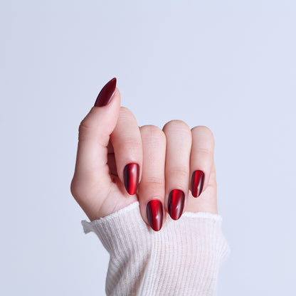 KISS CORE Magnetic Press On Glue Nails - Apple Blossom