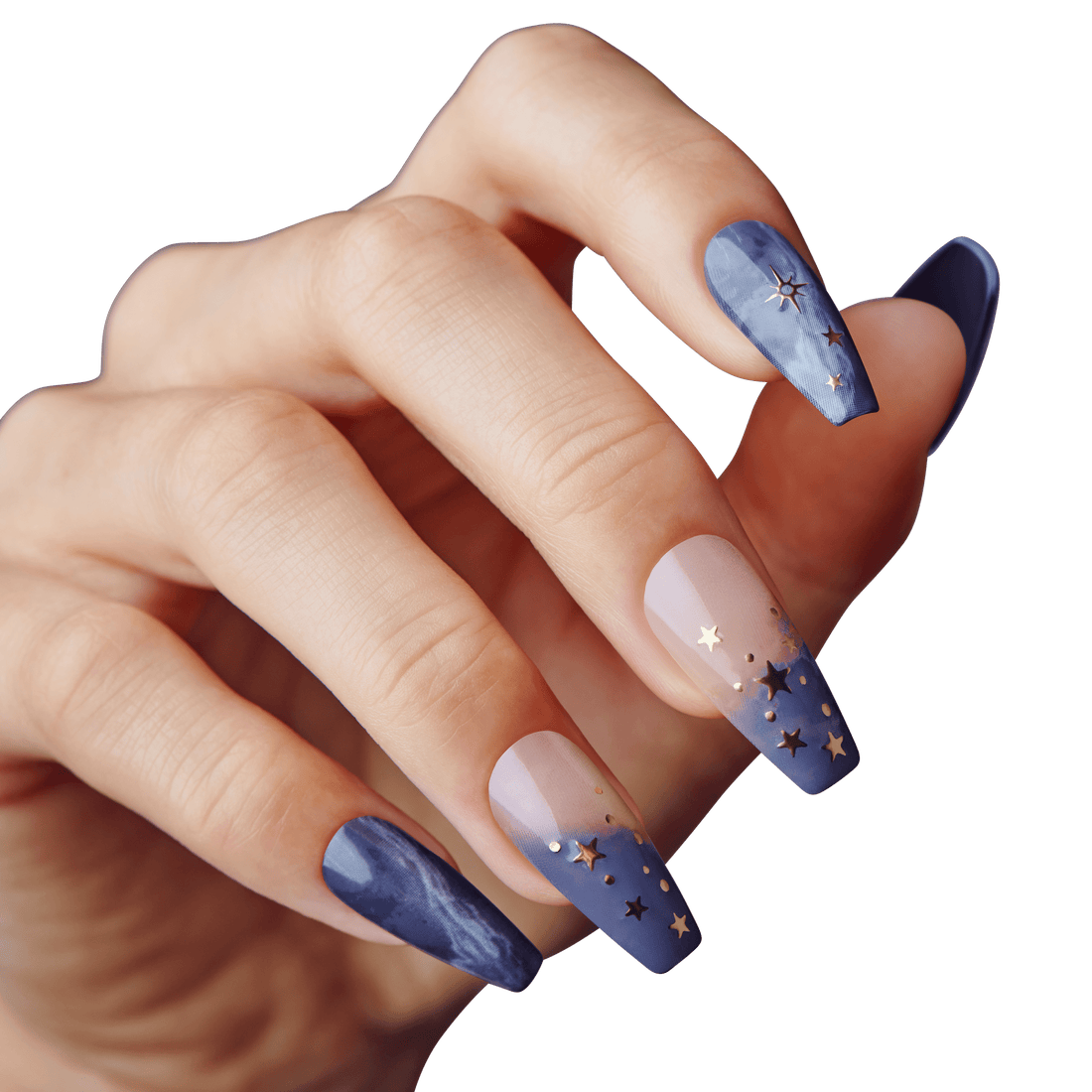 KISS Voguish Fantasy Halloween Press On Glue Nails - Evil Ways