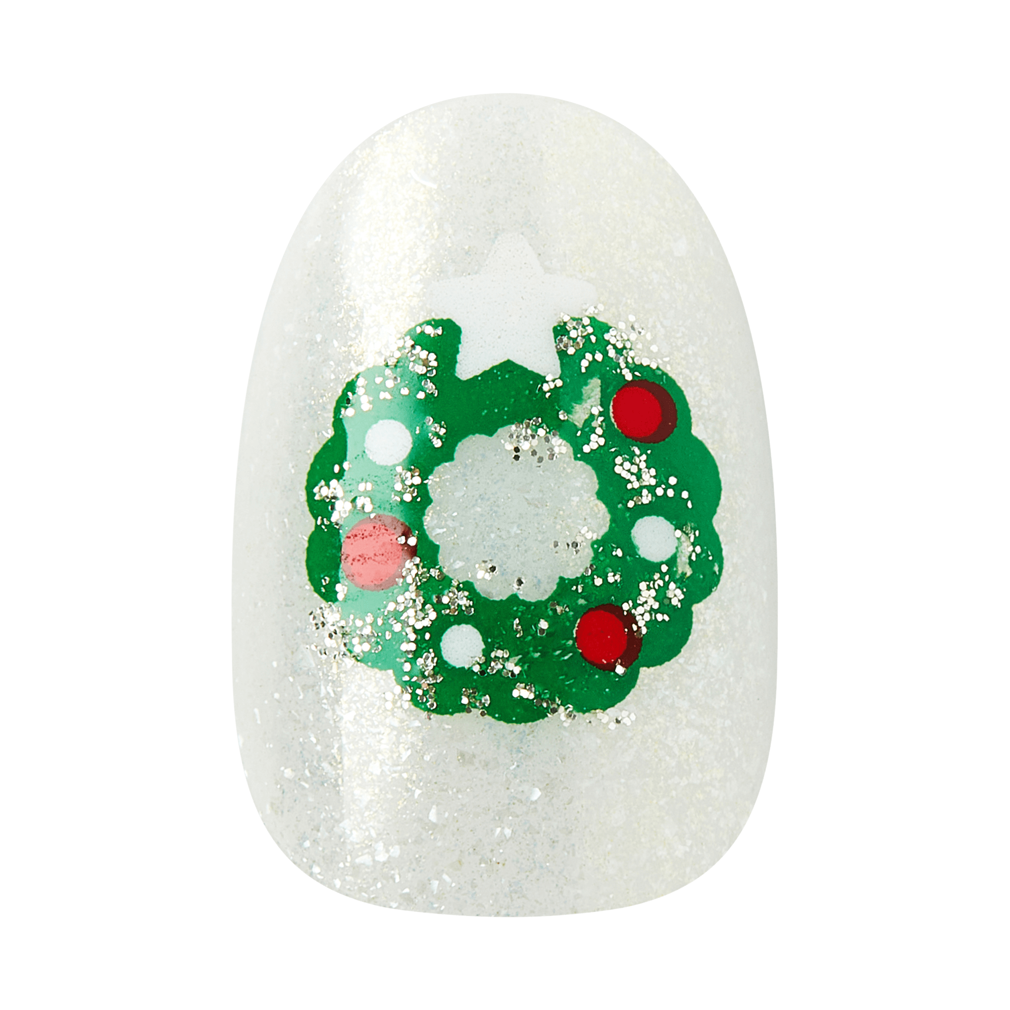 KISS Voguish Fantasy Holiday Press On Glue Nails - Sugar &amp; Spice