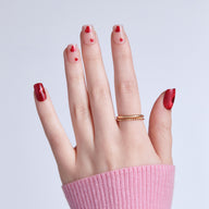 KISS Love Design Press-On Glue Nails - Hues of Love