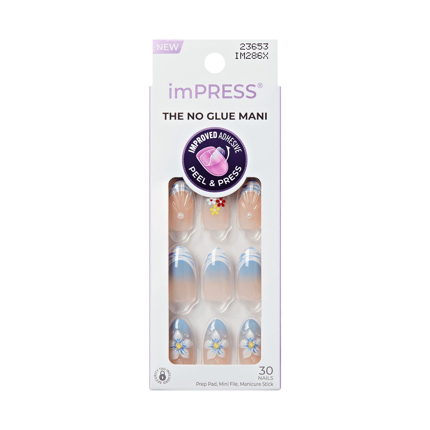 imPRESS no glue mani nail packaging