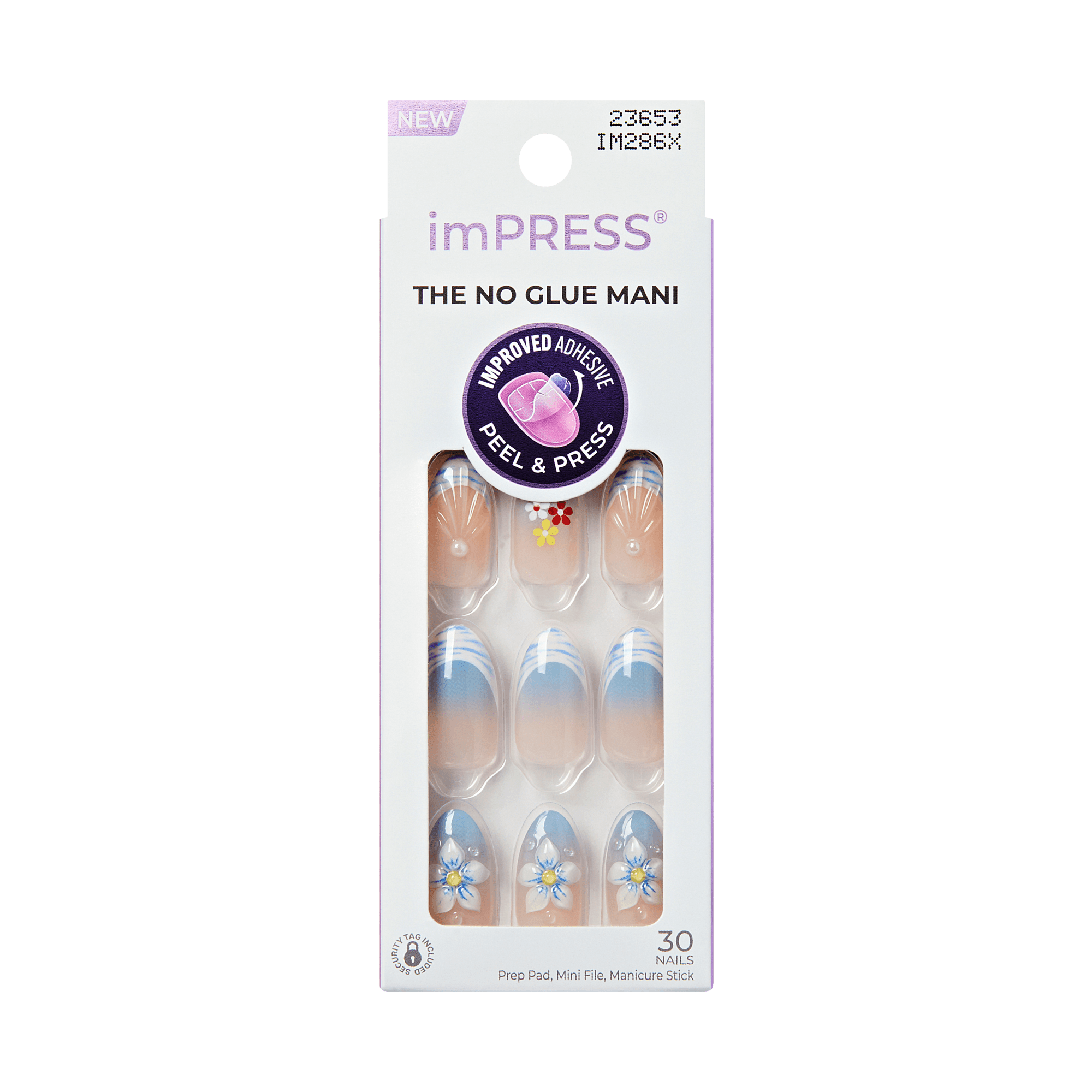 imPRESS no glue mani nail packaging