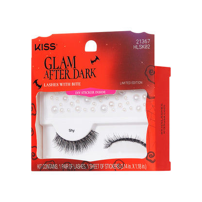 KISS Halloween Lashes &amp; Gem Sticker - Shy