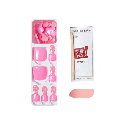imPRESS Color Press-On Pedicure- Time After Time