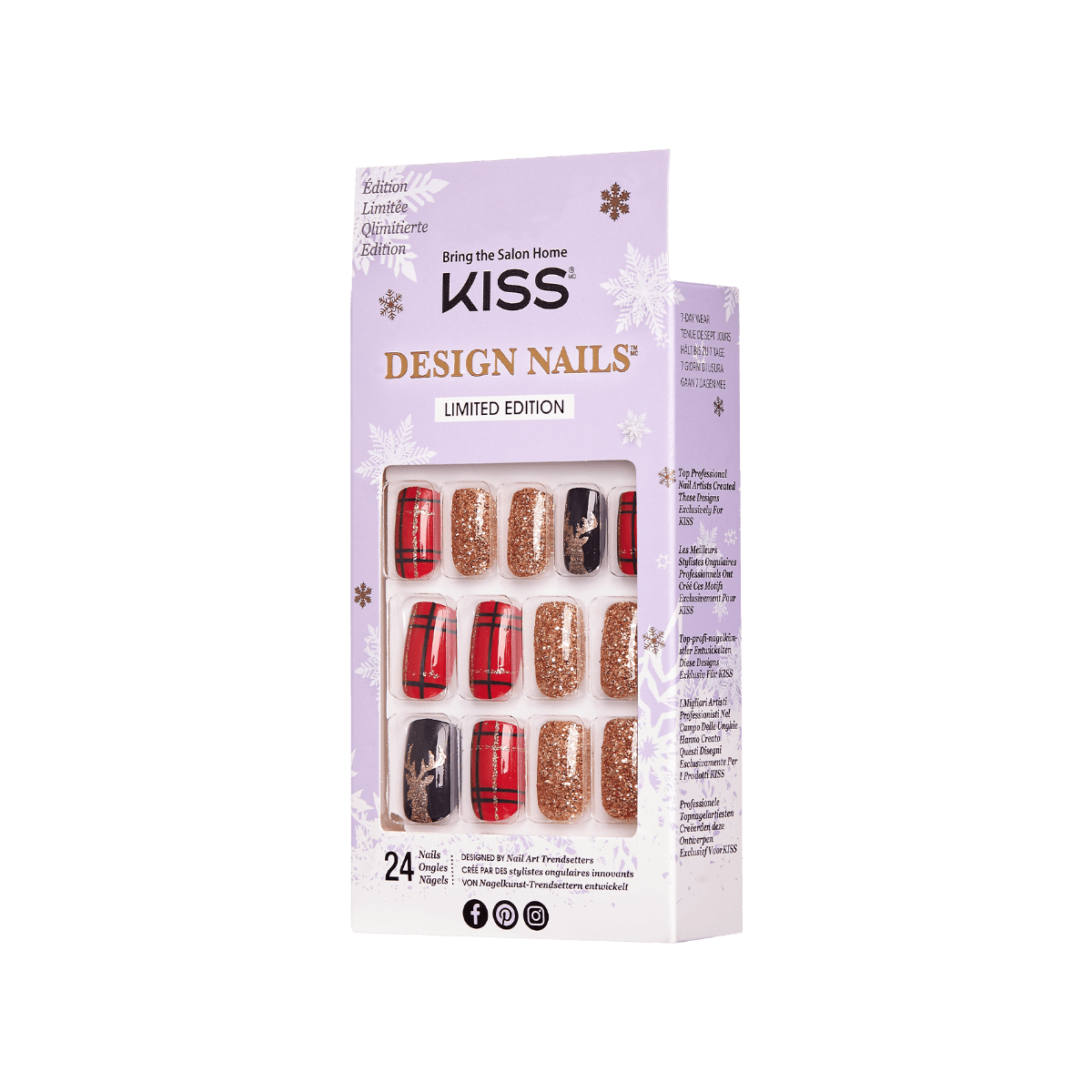 KISS Holiday Design Nails - Christmas Miracle