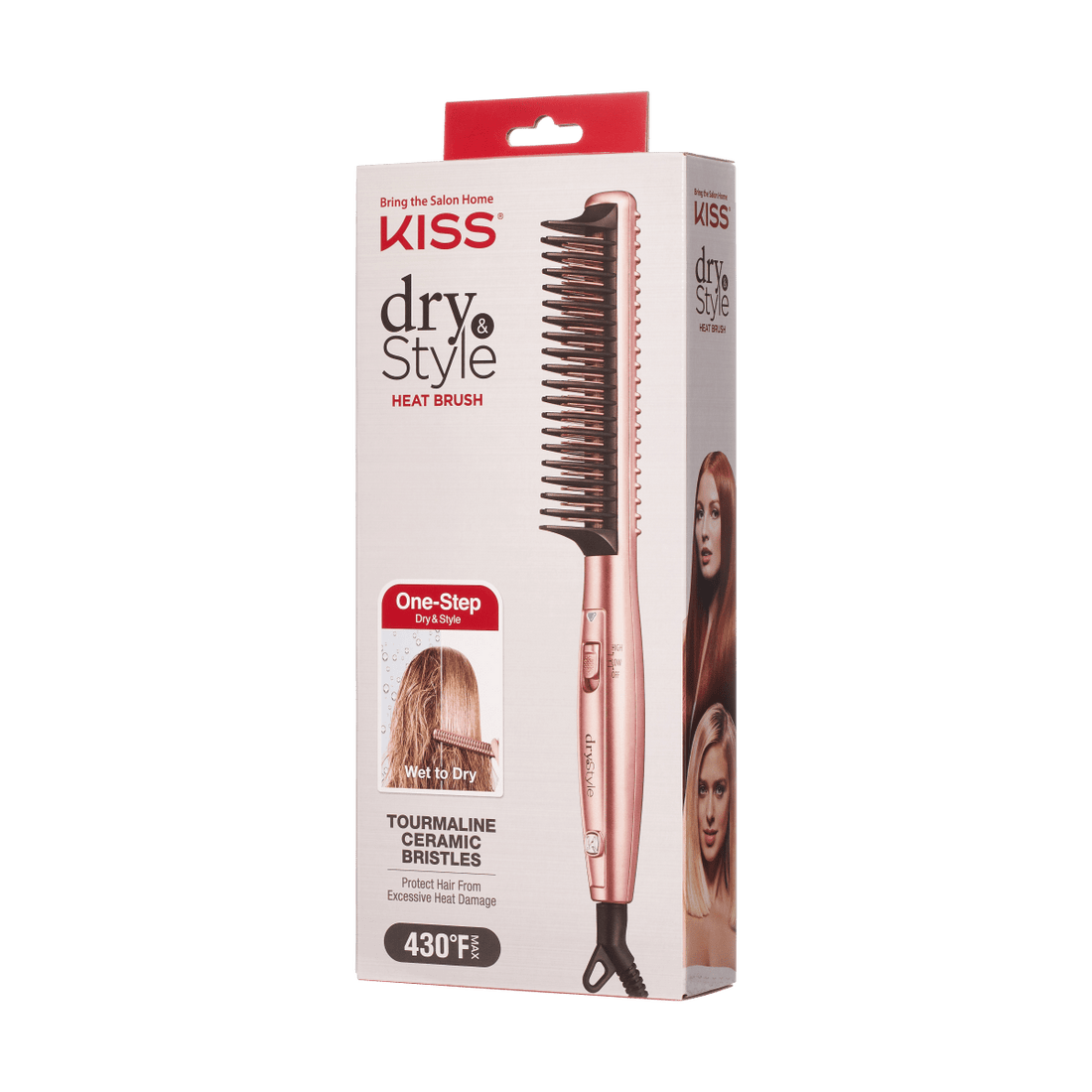 KISS Dry &amp; Style Heat Brush