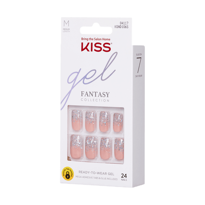 KISS Gel Fantasy Ready to Wear Gel Nails - Warning Sign