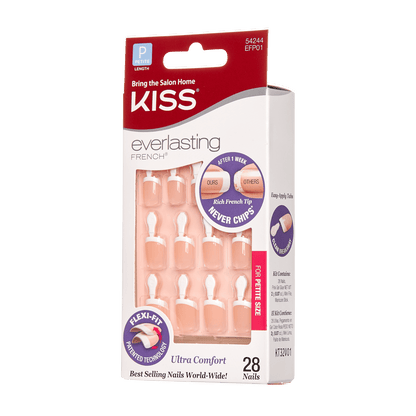 KISS Everlasting French Petite - Clear Pink