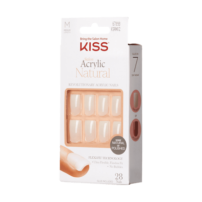 KISS Salon Acrylic Natural Nails -  Euphoria