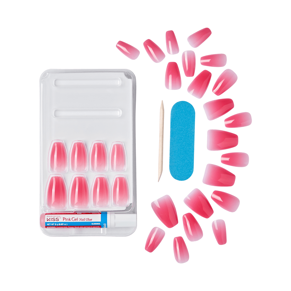 KISS Gel Fantasy Jelly Color Nails - Spring Days