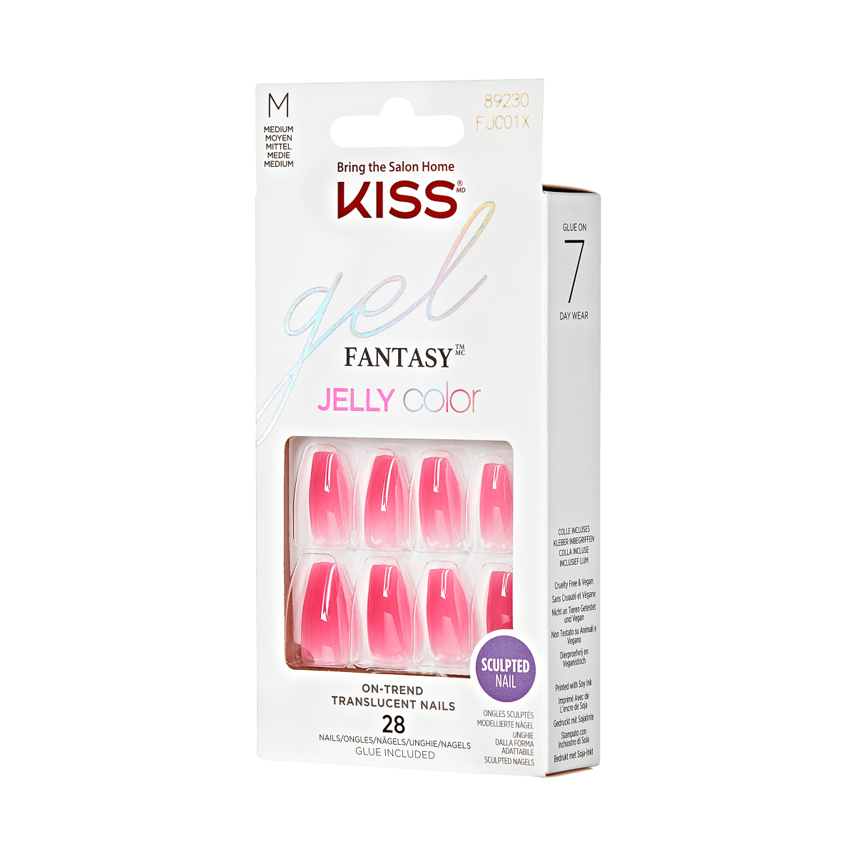 KISS Gel Fantasy Jelly Color Nails - Spring Days