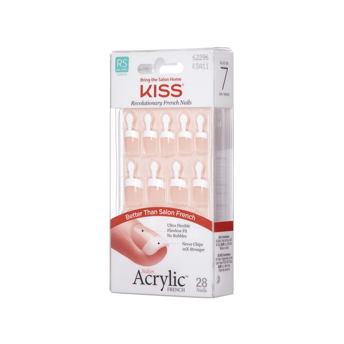 KISS Salon Acrylic French - Power Play