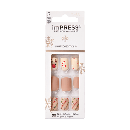 imPRESS Press-On Manicure Limited Edition Holiday - Santa Buddies