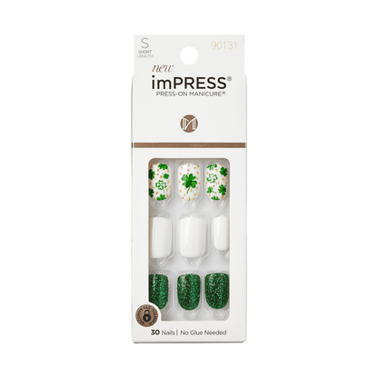 imPRESS Press-On Manicure - Clovers