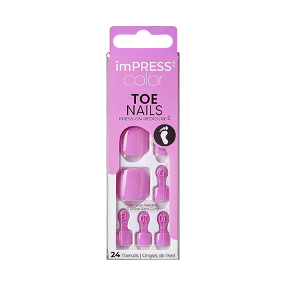 imPRESS Color Press-On Pedicure - Happier