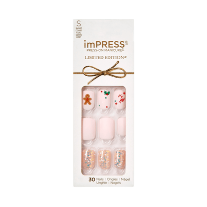 imPRESS Limited-Edition Holiday Press-On Nails - Dear Santa