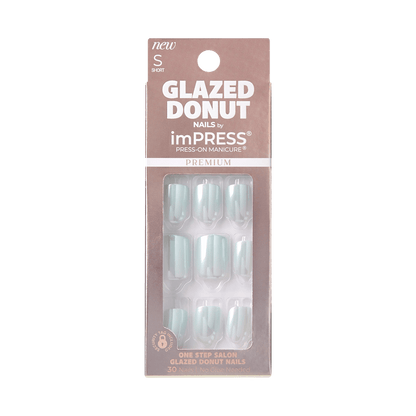 imPRESS Glazed Donut Press-On Manicure - Sky Glazed