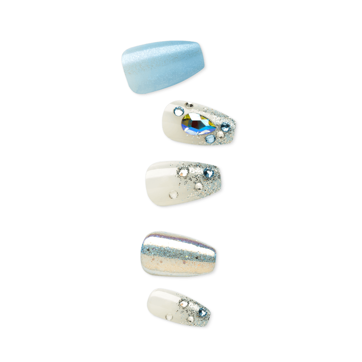 imPRESS Press-on Manicure Birthstone Collection - Aquamarine