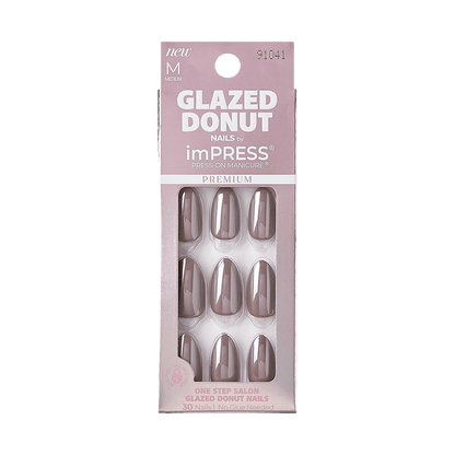 imPRESS Glazed Donut Press-On Manicure - Chiffon Glazed