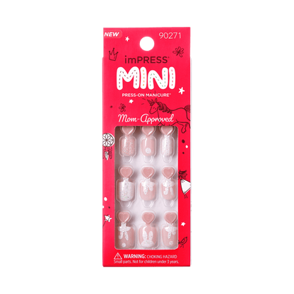 imPRESS Mini Press-On Manicure for Kids - Baby Bunny