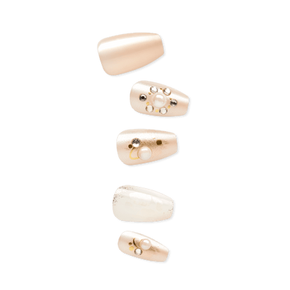 imPRESS Press-on Manicure Birthstone Collection - Pearl