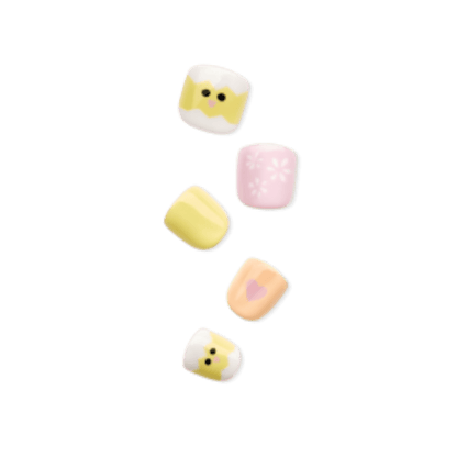 imPRESS MINI Press-On Manicure for Kids - Easter Eggs